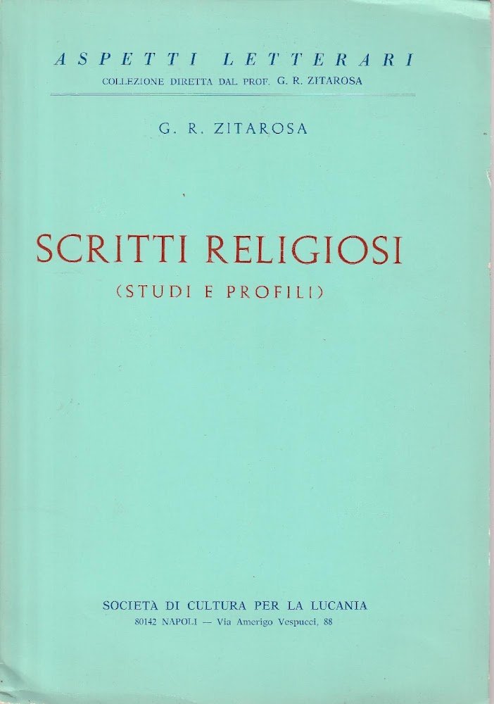 Scritti religiosi (studi e profili)