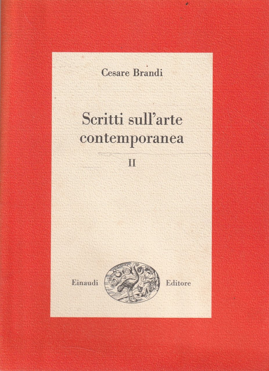 Scritti sull'arte contemporanea - II