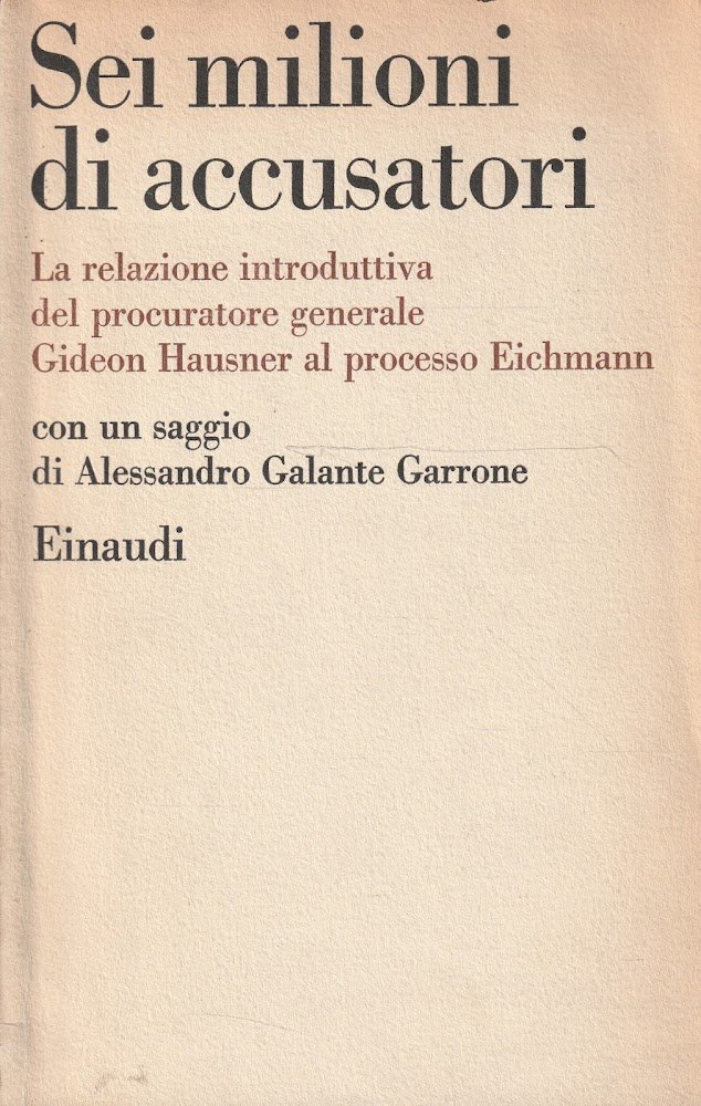 Sei milioni di accusatori. La relazione introduttiva del procuratore generale … | Immagine principale