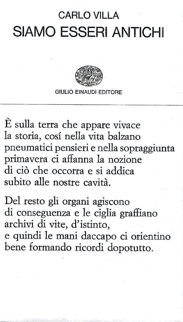 Siamo esseri antichi | Immagine principale