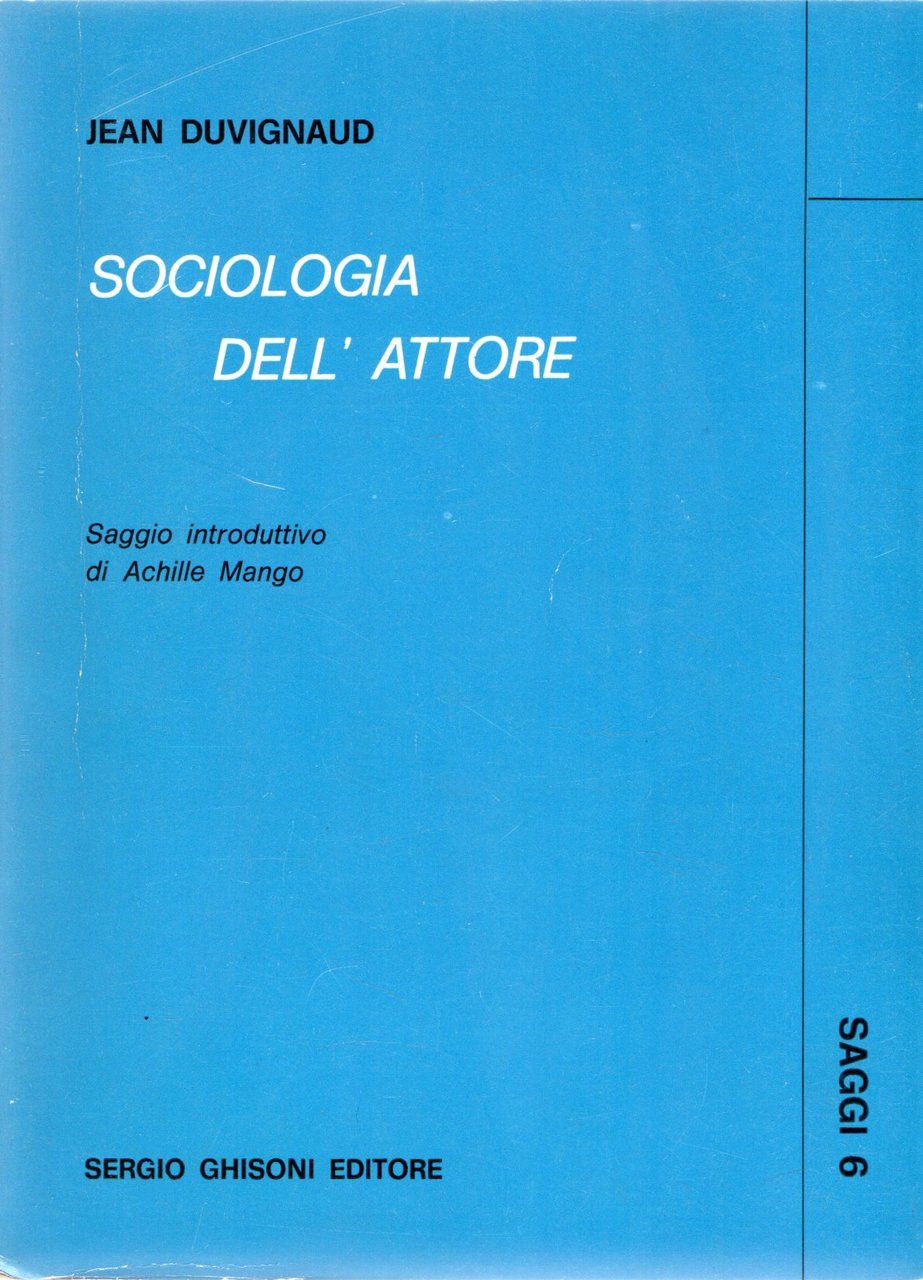 Sociologia dell'attore | Immagine principale