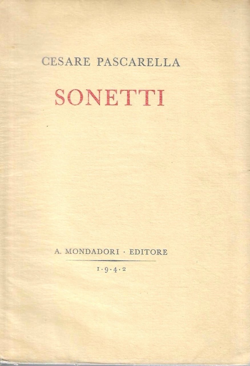 Sonetti | Immagine principale
