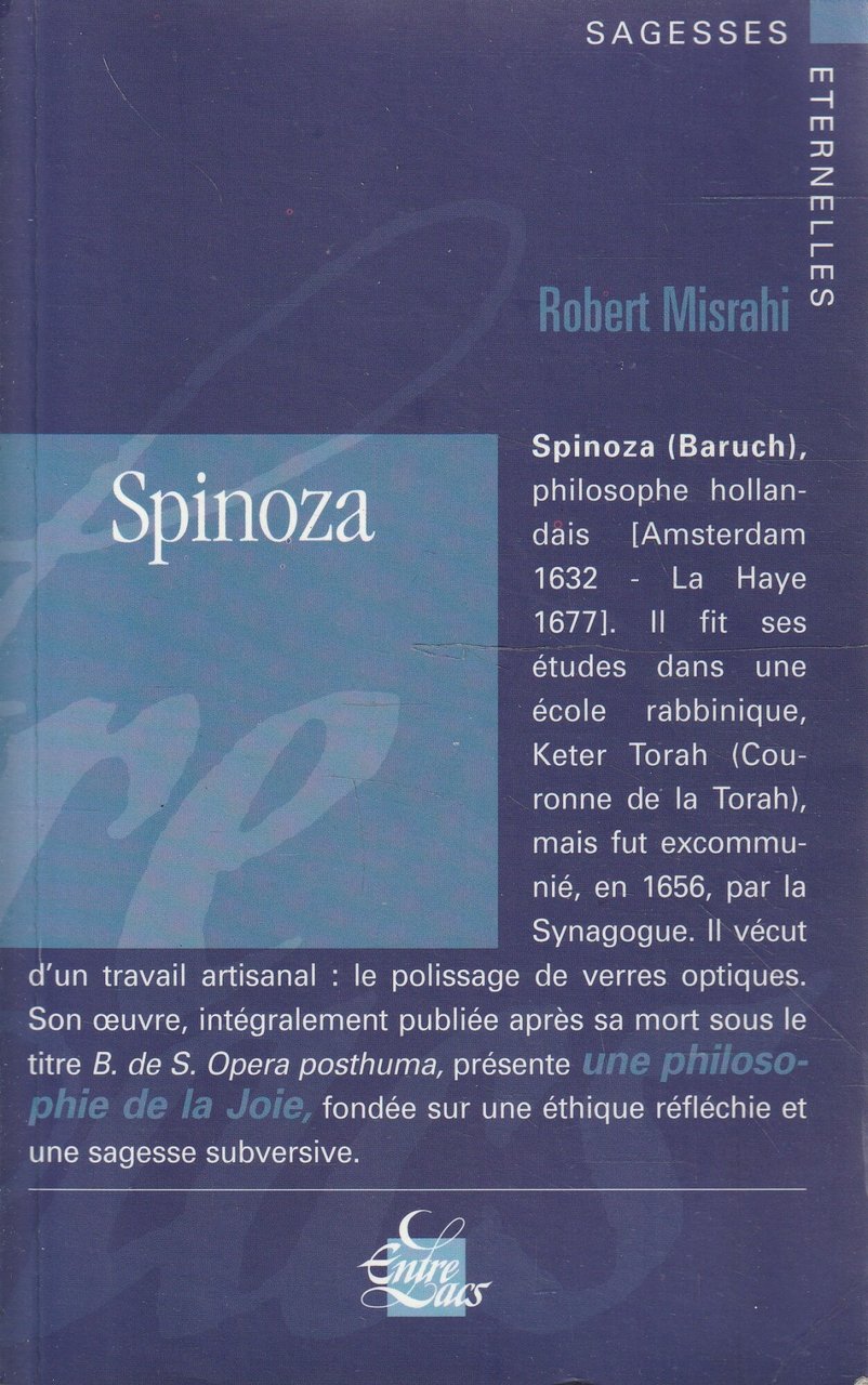Spinoza di Robert Misrahi