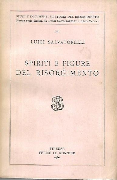 Spiriti e figure del Risorgimento