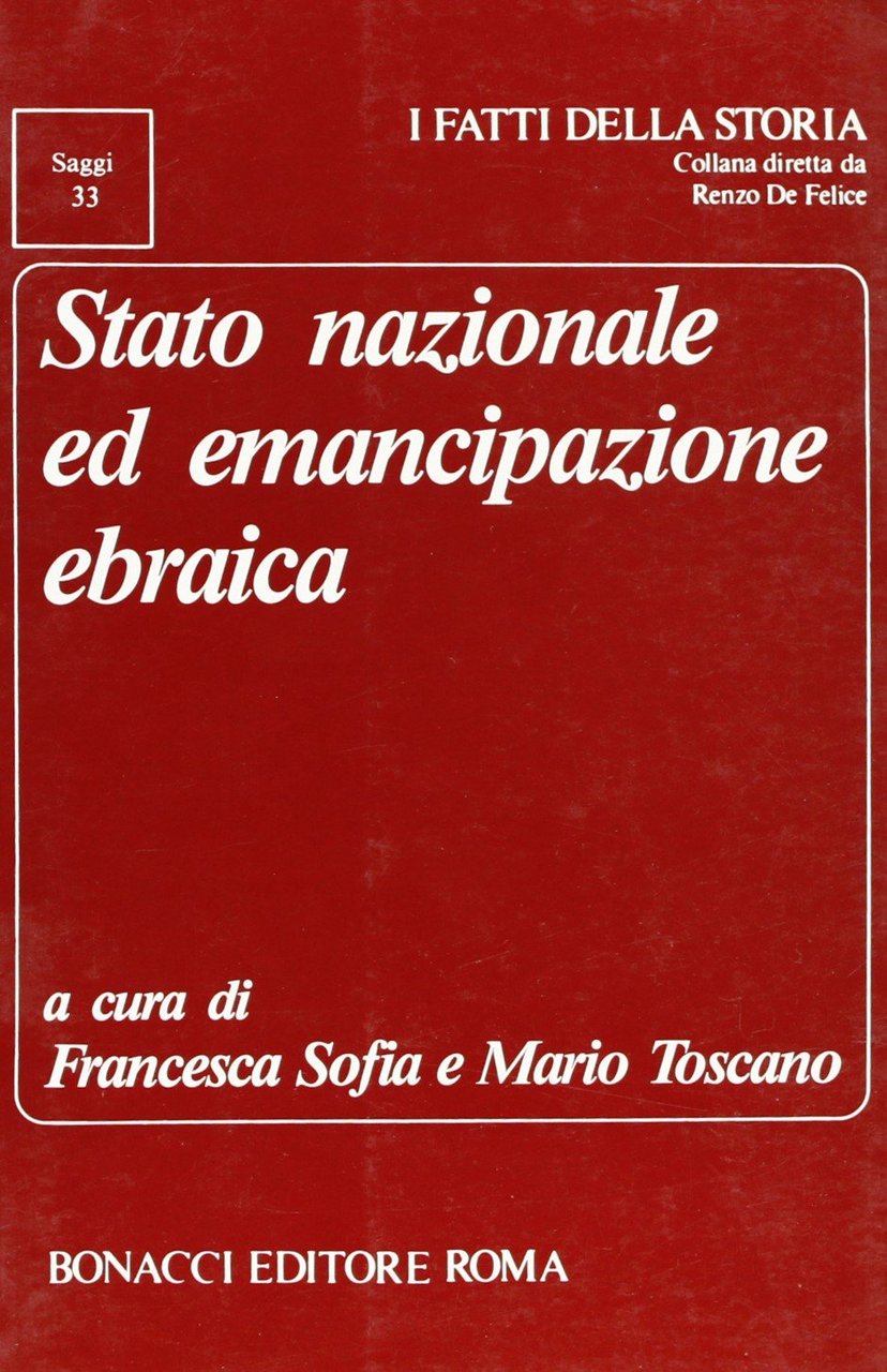 Stato nazionale ed emancipazione ebraica