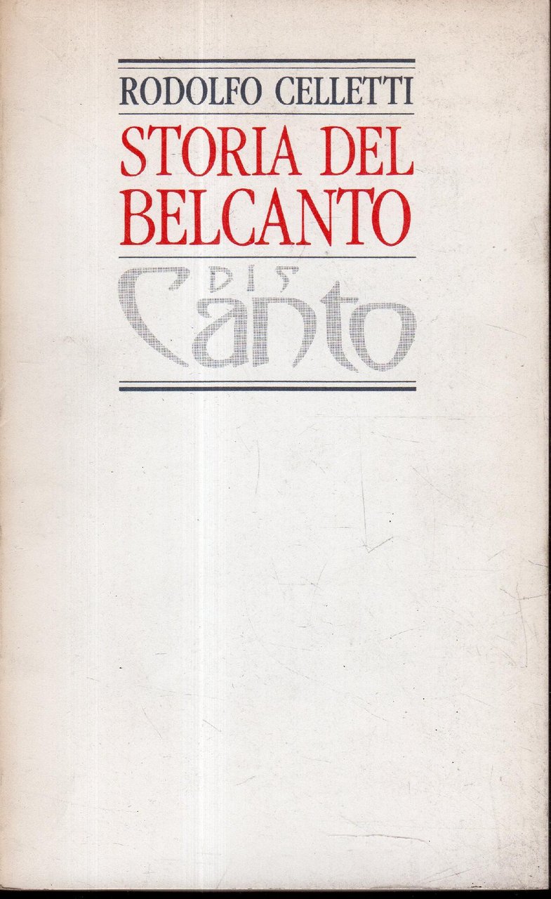 Storia del belcanto | Immagine principale
