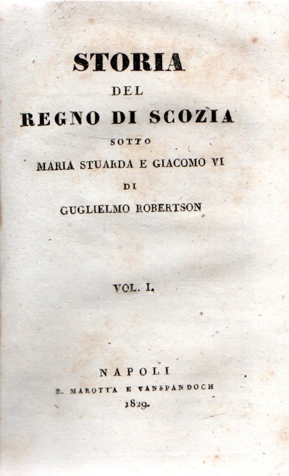 Storia del Regno di Scozia sotto Maria Stuarda e Giacomo … | Immagine principale