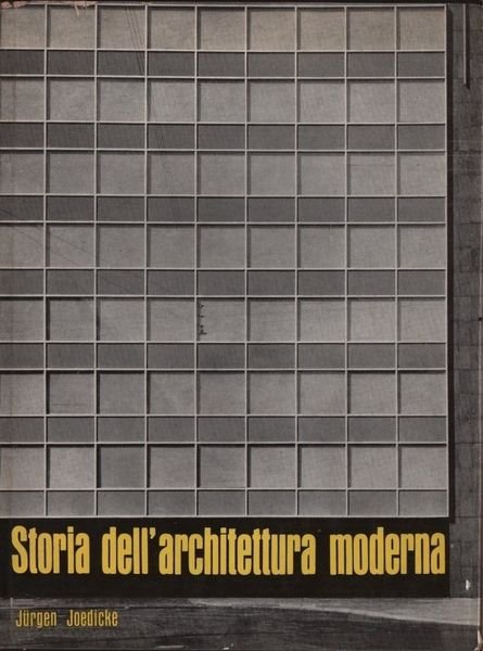 Storia dell'architettura moderna.