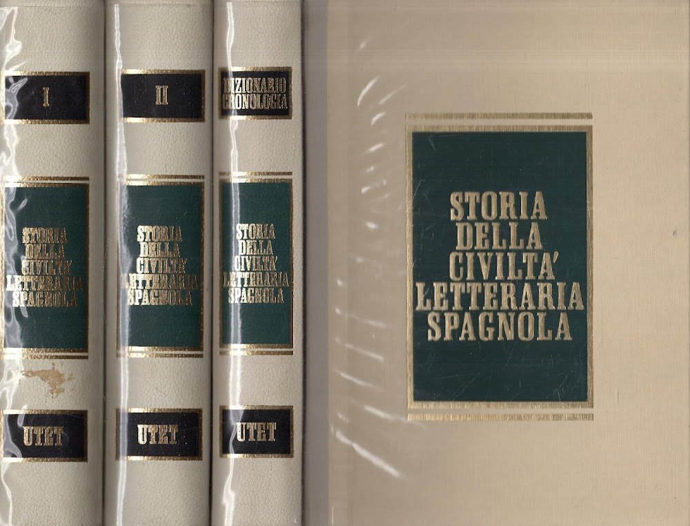 Storia della civiltà letteraria spagnola 3 volumi - UTET