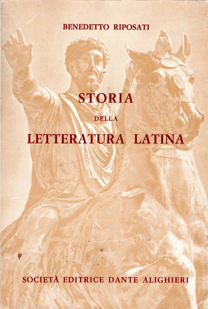 Storia della letteratura latina. Per i Licei e gli Ist. …