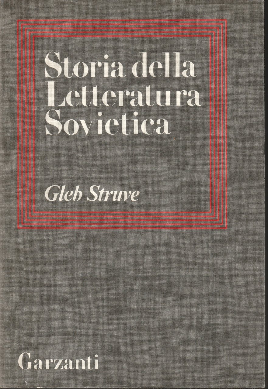 Storia della letteratura sovietica : da Lenin a Stalin | Immagine principale