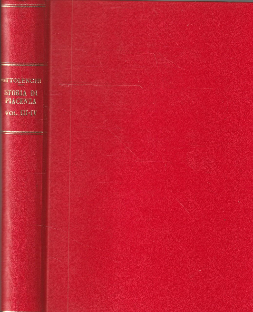 Storia di Piacenza dalle origini sino all'anno 1918 Volume 3-4