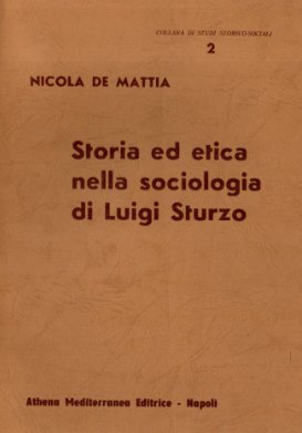 Storia ed etica nella sociologia di Luigi Sturzo