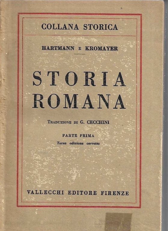 Storia Romana (Parte prima e Parte seconda)
