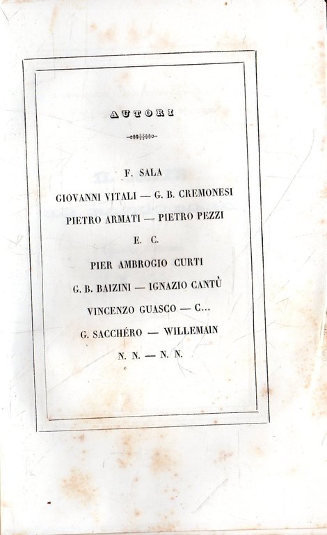 Strenna romantica italiana