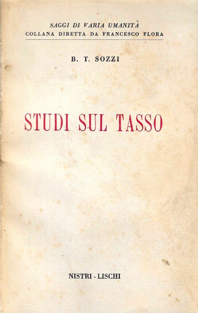 Studi sul Tasso | Immagine principale