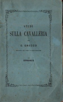 Studi sulla cavalleria