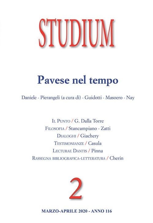 Studium. Pavese nel tempo (2020) (Vol. 2) | Immagine principale
