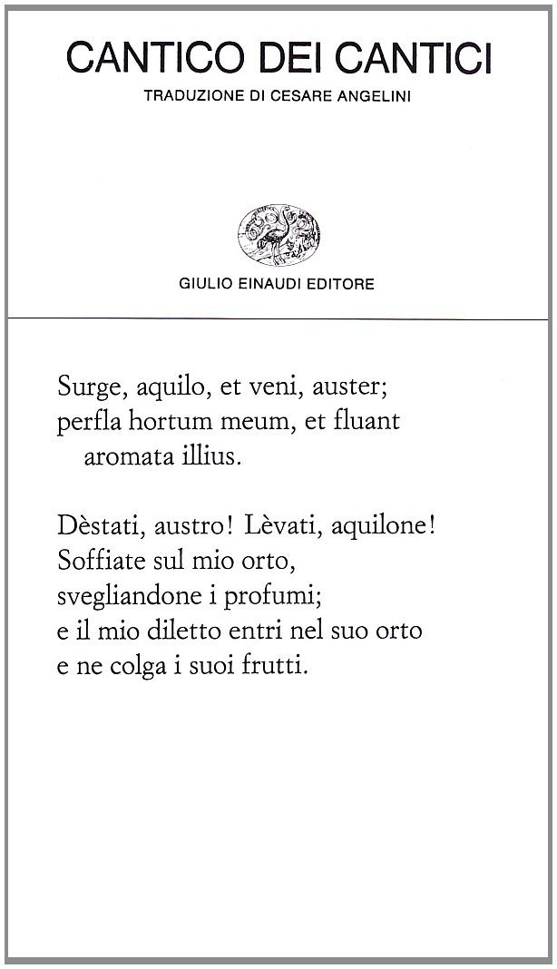 Sul cantico dei cantici | Immagine principale