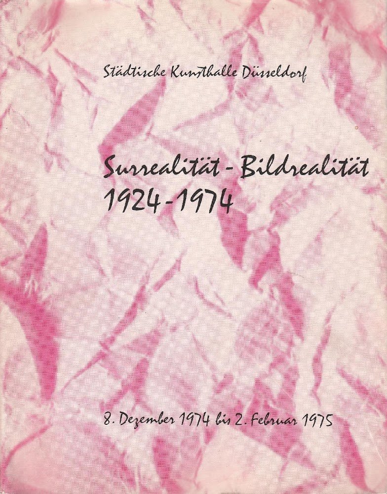 Surrealitat-Bildrealitat 1924-1974