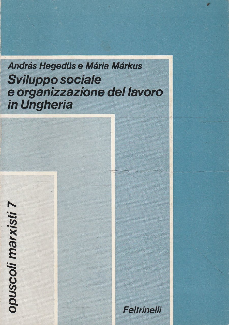 Sviluppo sociale e organizzazione del lavoro in Ungheria