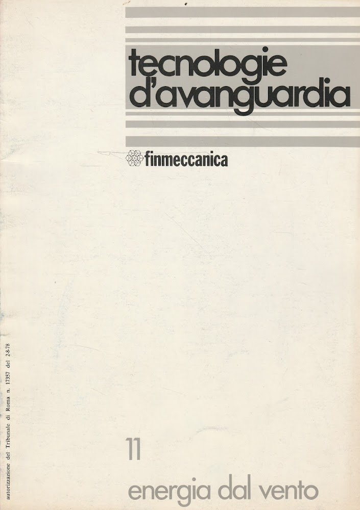 Tecnologie d'avanguardia Vol. 11 Energia dal vento