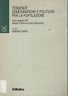 Tendenze demografiche e politiche per la popolazione