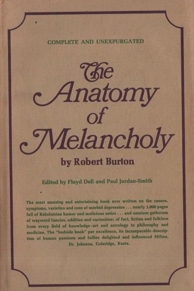 The anatomy of melancholy. | Immagine principale