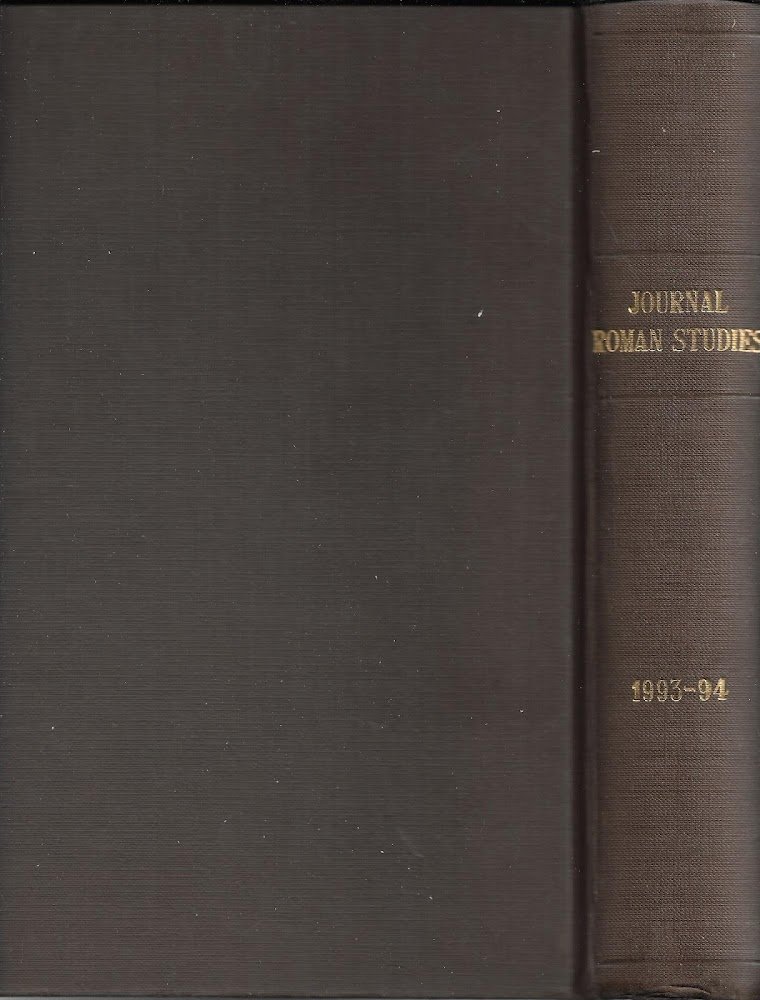 The journal of roman studies. Vol LXXXIII