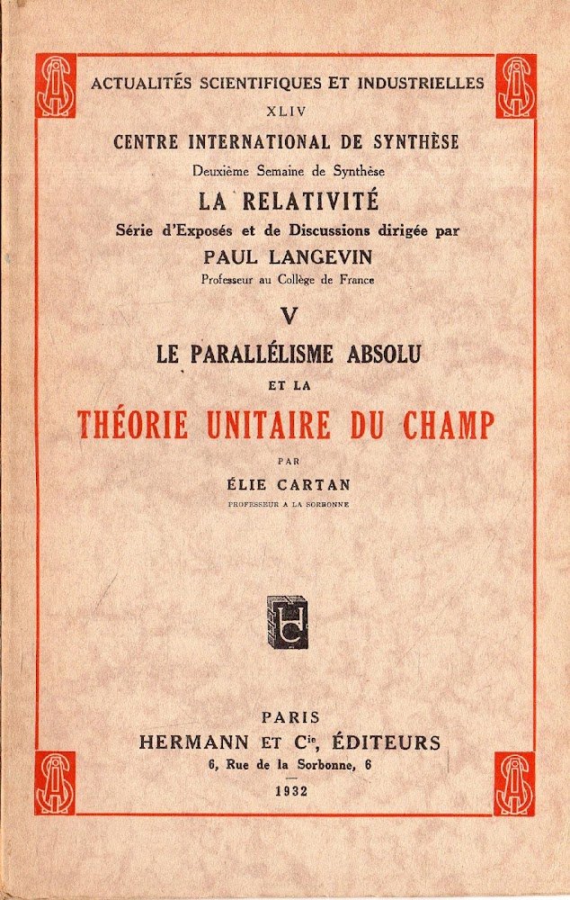 Théorie Unitaire du Champ