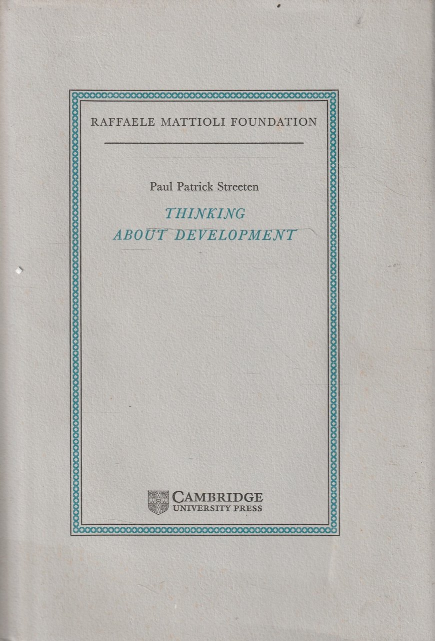 Thinking about development