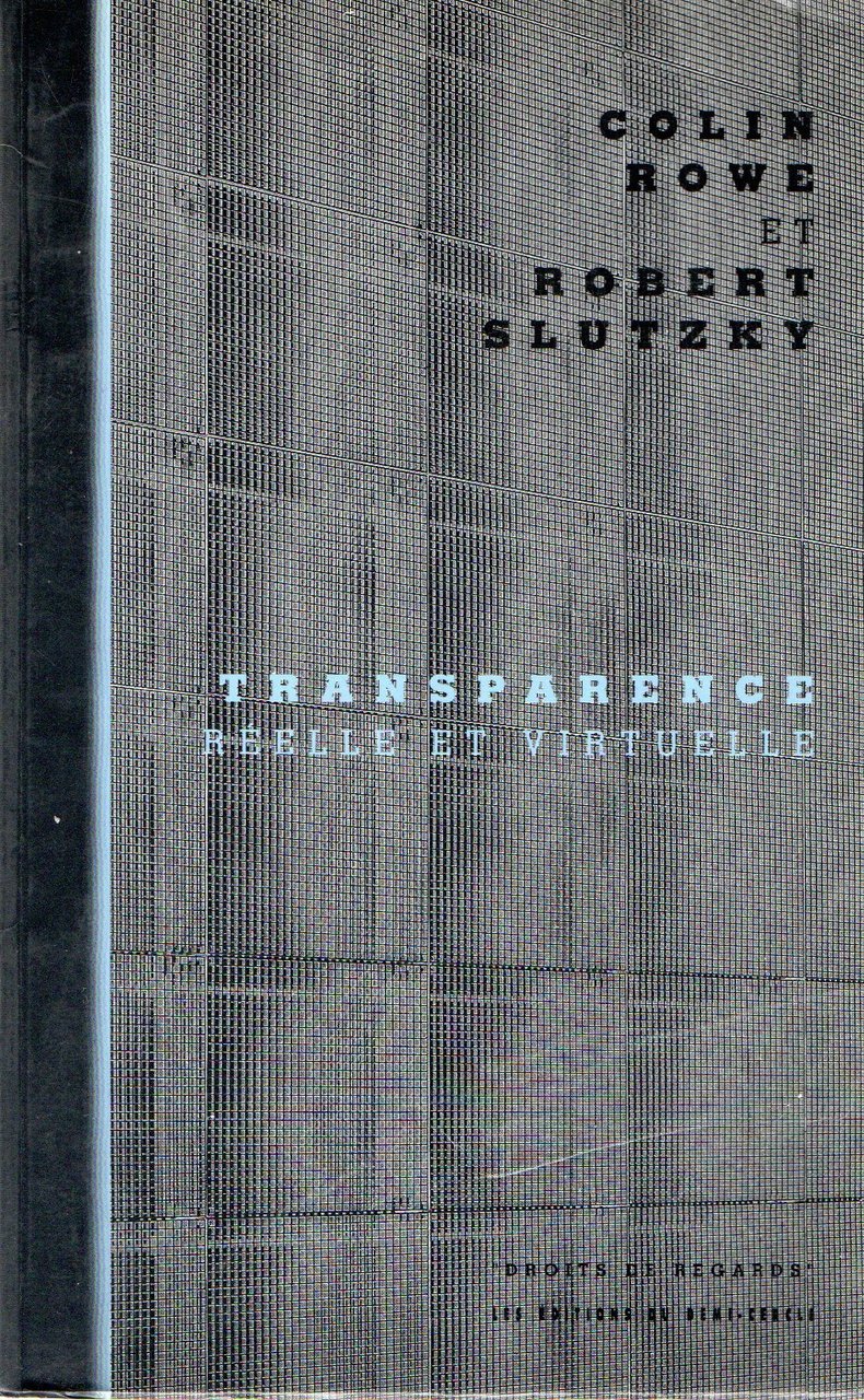 Transparence réelle et virtuelle