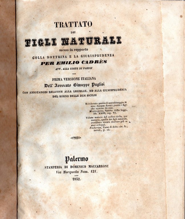 Trattato dei figli naturali | Immagine Gallery 2