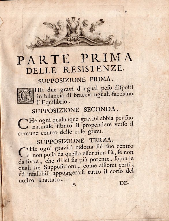 Trattato della cognizione pratica delle resistenze geometricamente dimostrato : Ad …