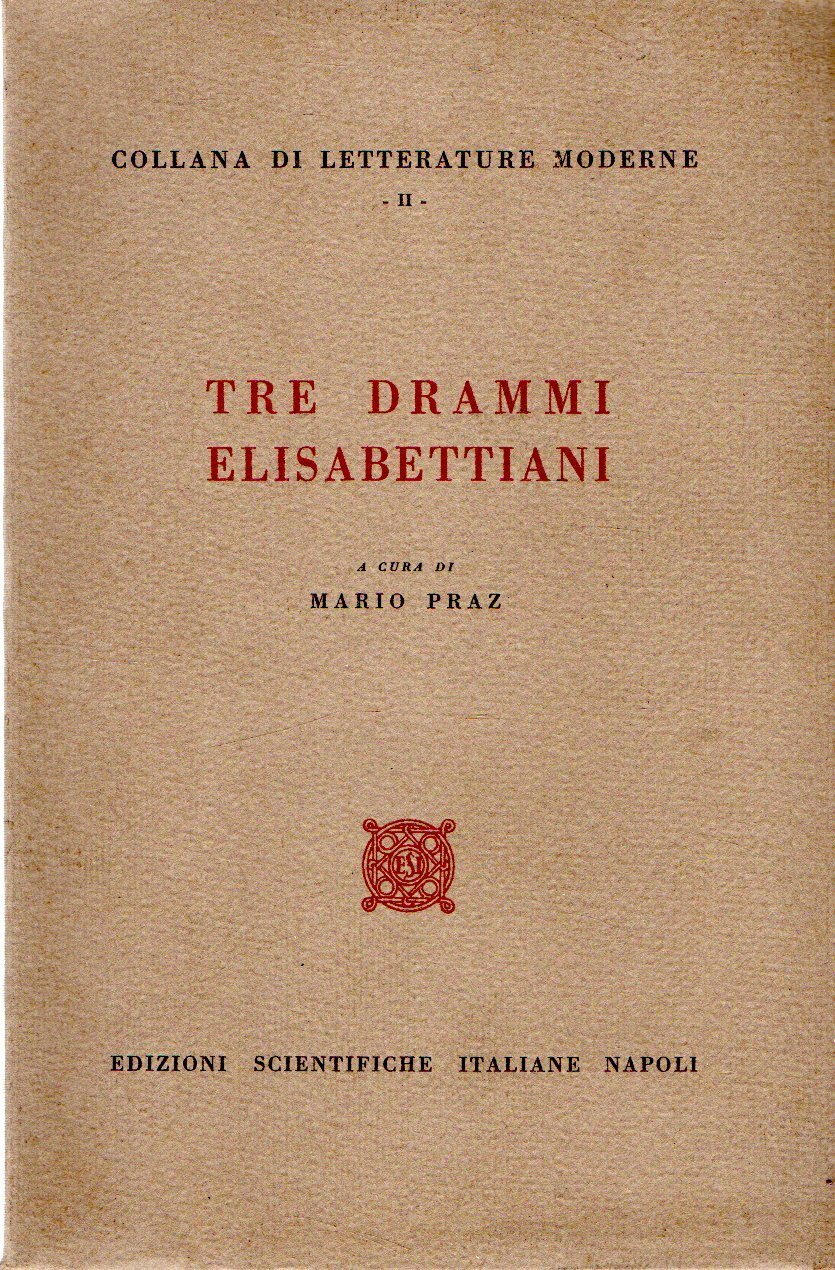 Tre drammi elisabettiani | Immagine principale