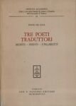 Tre poeti traduttori. Monti - Nievo - Ungaretti | Immagine principale