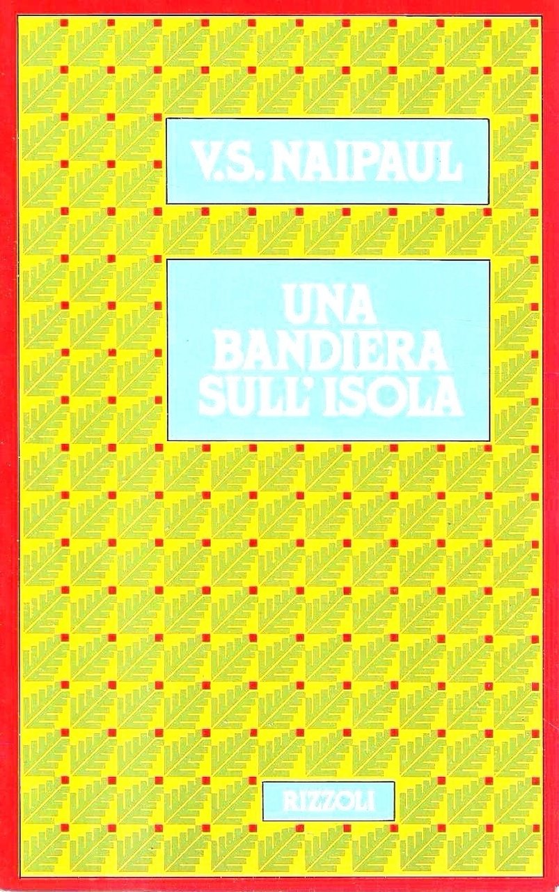 Una bandiera sull'isola