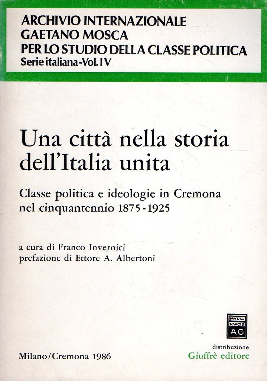 Una città nella storia dell'Italia unita | Immagine principale