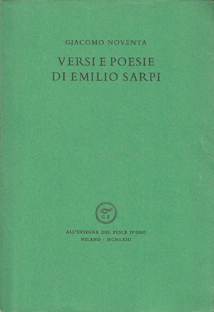 Versi e poesie di Paolo Sarpi