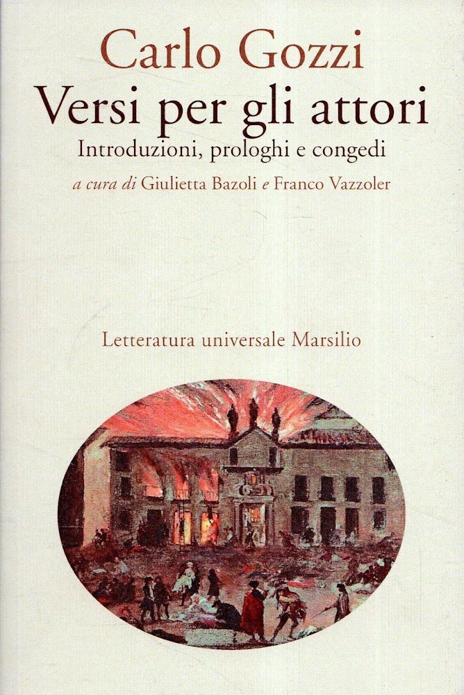Versi per gli attori : introduzioni, prologhi e congedi