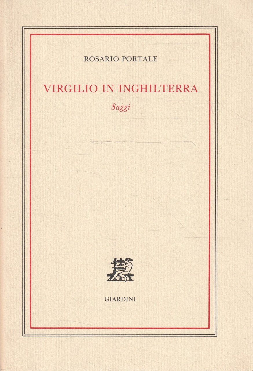 Virgilio in Inghilterra - Saggi