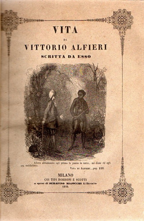 Vita di Vittorio Alfieri scritta da esso