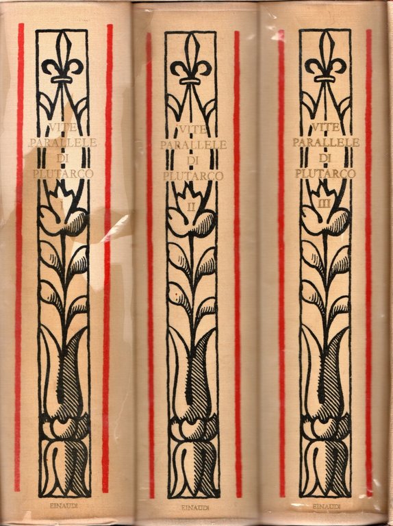 Vite Parallele di Plutarco (3 vol.)