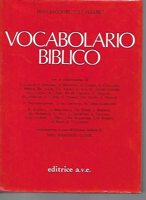 Vocabolario biblico