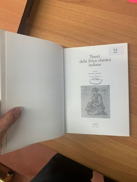 TESORI DELLA LIRICA CLASSICA INDIANA