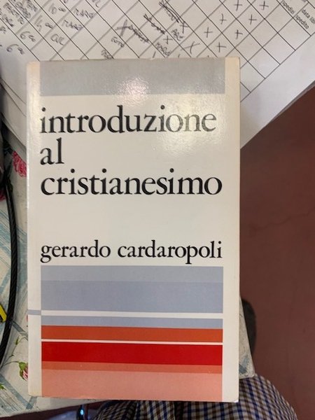 INTRODUZIONE AL CRISTIANESIMO