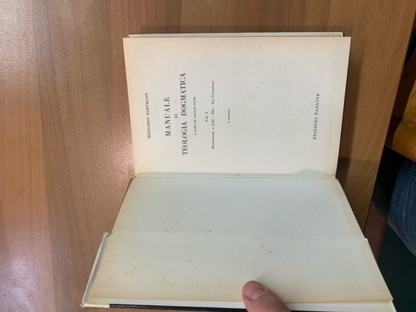 MANUALE DI TEOLOGIA DOGMATICA