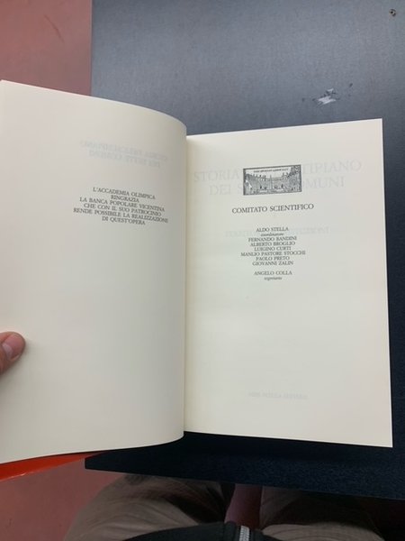 STORIA DELL'ALTIPIANO DEI SETTE COMUNI. TERRITORIO E ISTITUZIONI