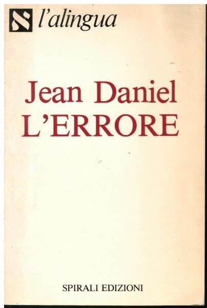 L'ERRORE. O LA SECONDA VITA DI SYLVAIN REGARD