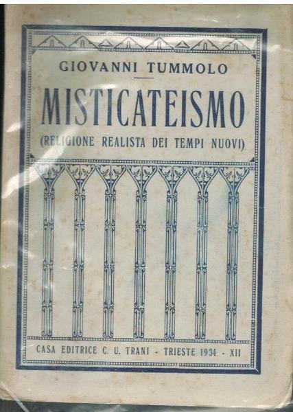MISTICATEISMO. (RELIGIONE REALISTA DEI TEMPI NUOVI) | Immagine Gallery 1